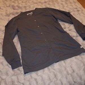 Greys Anatomy Steel color scrub jacket